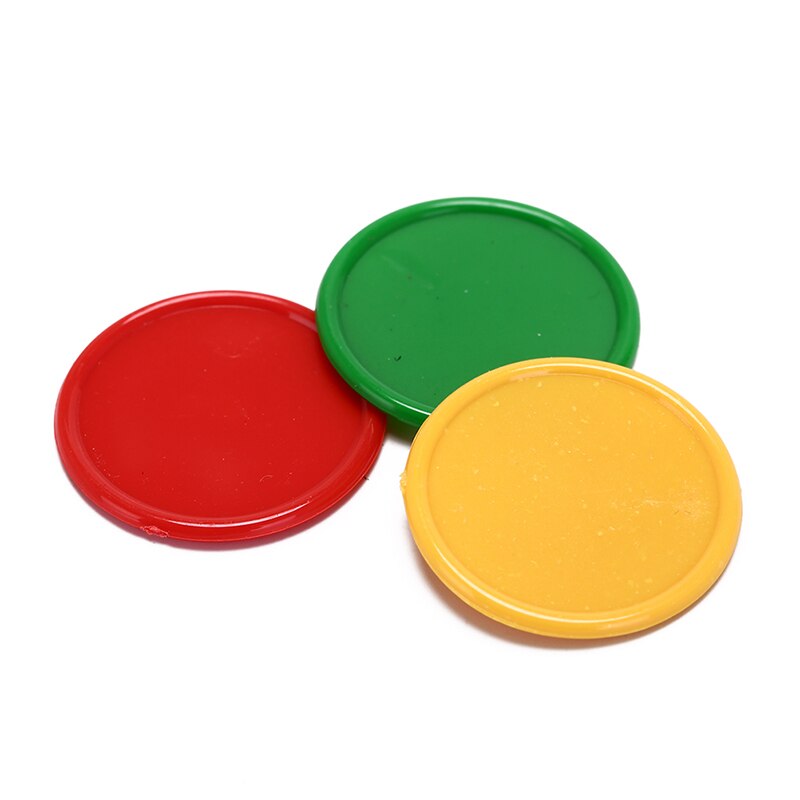 Fichas de Bingo de plástico, 68 piezas, 3,2 cm, para aula y juegos de Bingo, colores mezclados