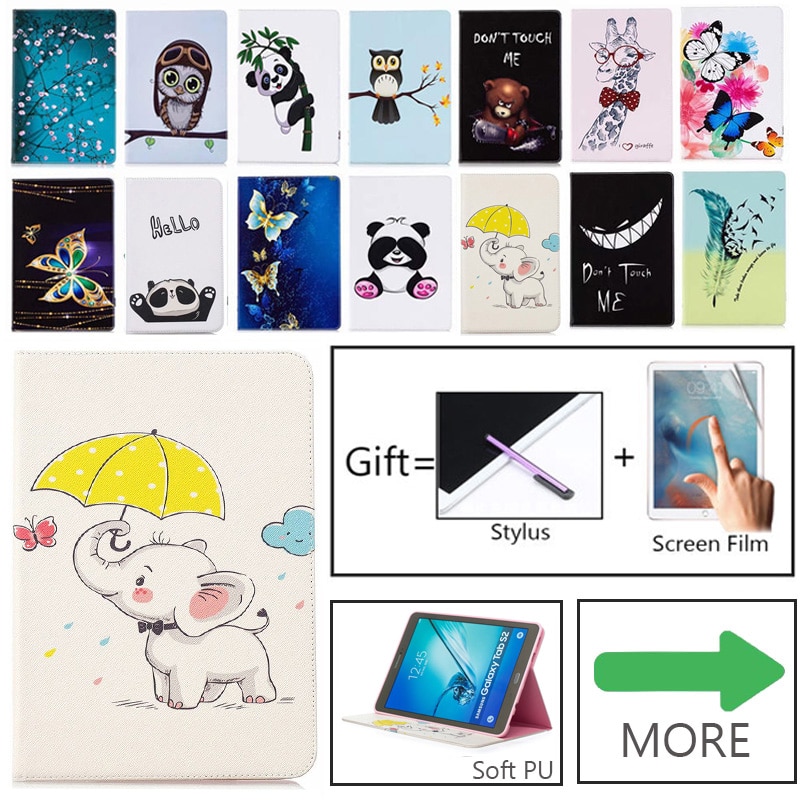 Tablet Case for Samsung Galaxy Tab S2 9.7" - PU Leather Flip Stand Cover with Auto Sleep/Wake