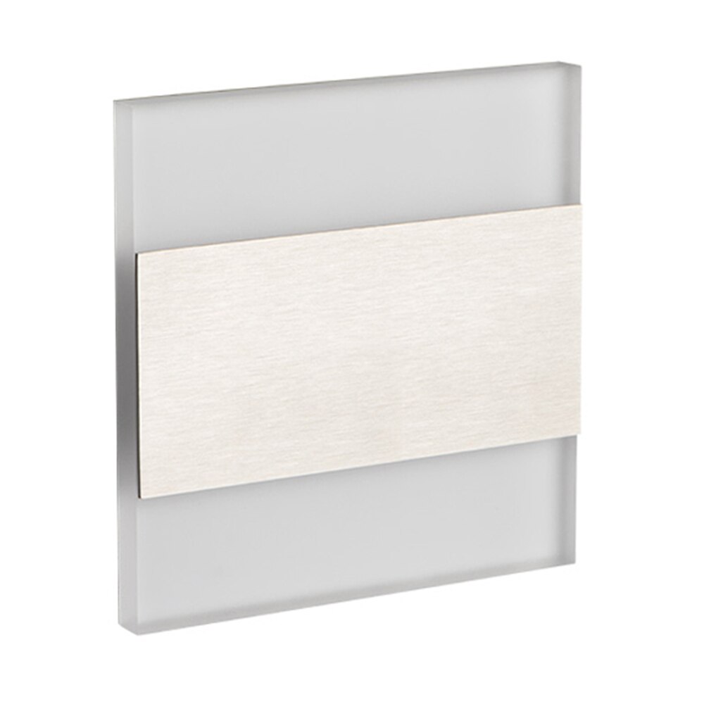 Moderne LED-wand licht 3W acryl wand leuchte Embedded footlight Indoor Treppen schritt dekorative nacht lichter Moderne led wand lampen: Rectangular aluminum / 3W Cool White