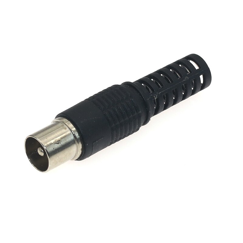 9.5mm kaapeli-tv urosliitin hitsaus vapaa antenni uros johdin liittimet pistoke liittimet sovitin sähkö 2/5/10 kpl