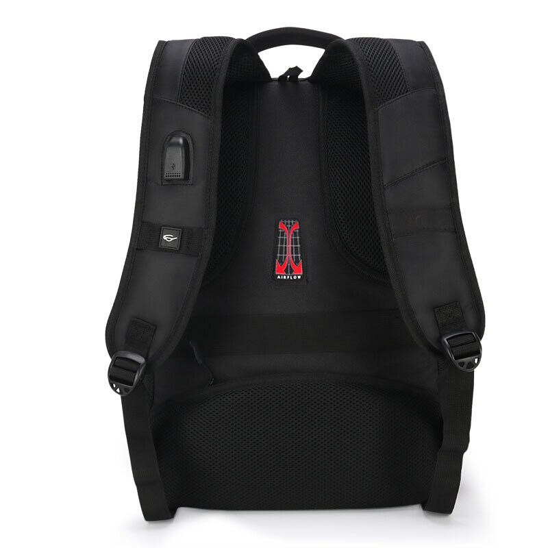 Shock Resistant Backpack Men Anti Theft Code Lock Laptop Business Travel Backpack Large USB Charging School Bags Teenage Mochila