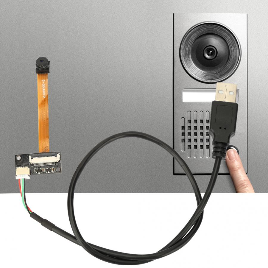 5 miljoen Pixels 60 graden Groothoek Lens USB Camera Module met OV5640 Chip HBV-1466FF camera module voor security monitoring