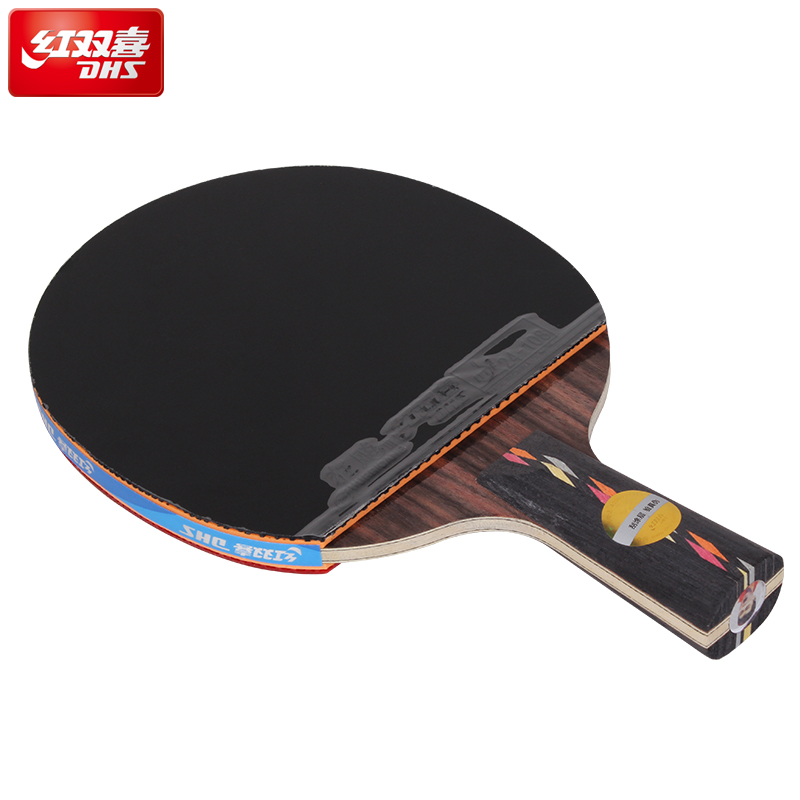 Nueva raqueta De Tenis De Mesa Dhs 5002/5006c, raqueta De Ping Pong De goma redonda, Tenis De Mesa