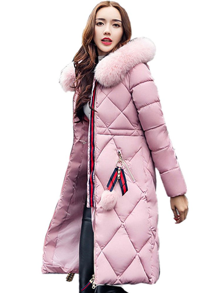 Vinter dames varme kåper dun -5xl) fuskepels hettegensere jakke og kåpe for kvinner parka plus size (m #39
