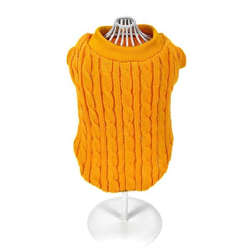 Koiran vaatteet chihuahua lemmikkikoirat neuleet koiran villapaita pentu lämmin takki neulottu koiran vaatteet talvi koiran puku vaatteet