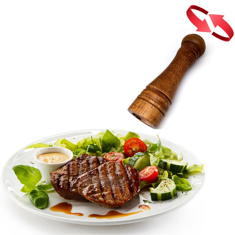 Microplane Kruidenmolen 2-in-1, lippenstift, roze, handmatige molen met vlijmscherp roestvrijstalen lemmet, raspt nootmuskaat, kaneel, tonkaboon, langepeper, noten en meer