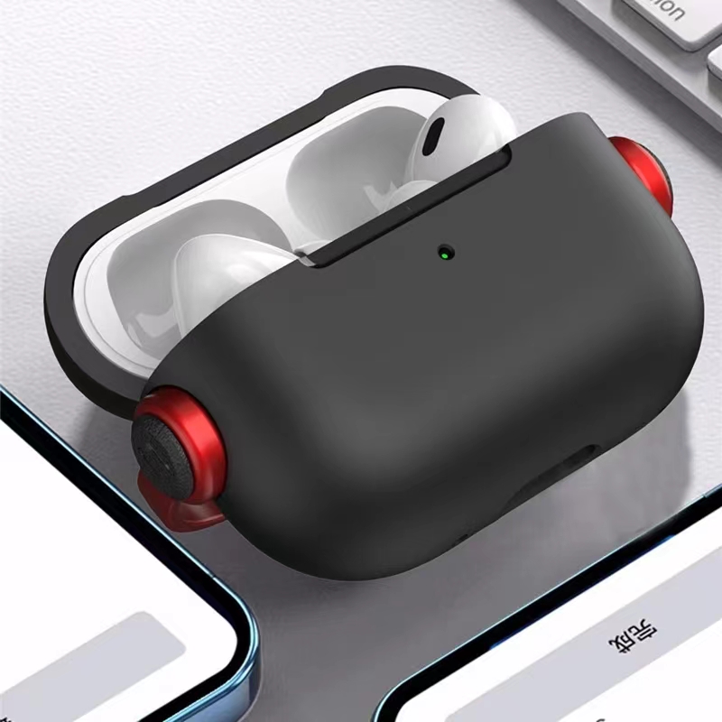 Protective Case For Apple Airpods 1 2 3 Pro 2 air pods Wireless Bluetooth Earphone Cover Sleeve Headphone Bag With Phone Holder