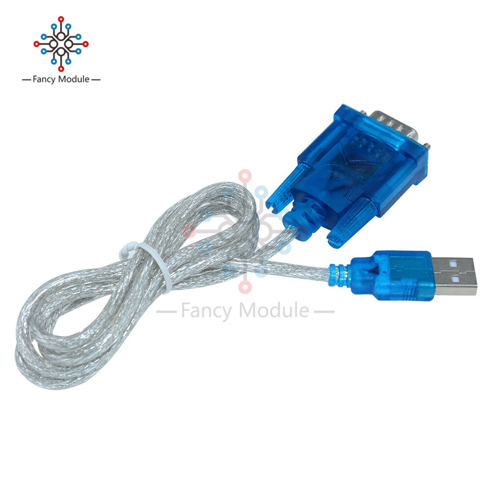 USB 2.0 to RS 232 RS232 Converter Adapter cable DB9 9 Pin Serial COM Port Convertor For Windows