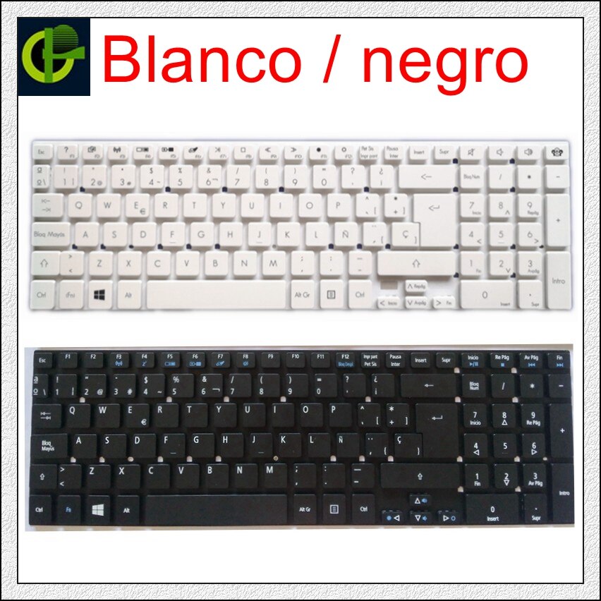 Spaans Latijns Toetsenbord Voor Acer Aspire E15 E5-511 E5-511G E5-511P E5-521 E5-521G E5-721 E5-731 E5-771 Sp La