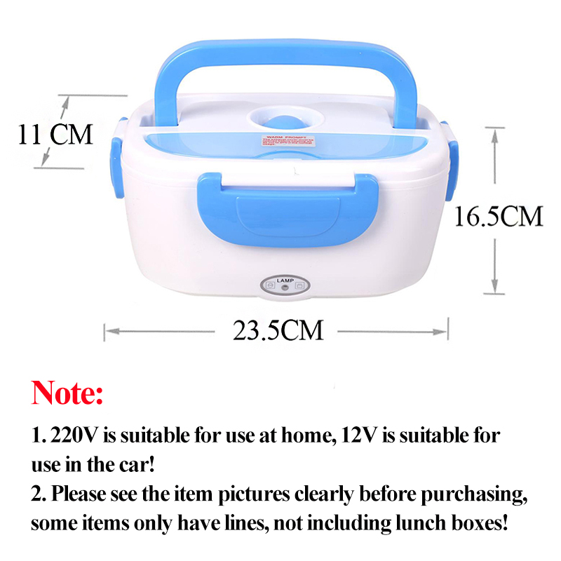 Ahtoska 12V 220V Draagbare Elektrische Verwarmde Rvs Lunchbox Voor Kids Voedsel Containers Voedsel Warmer Met Compartimenten