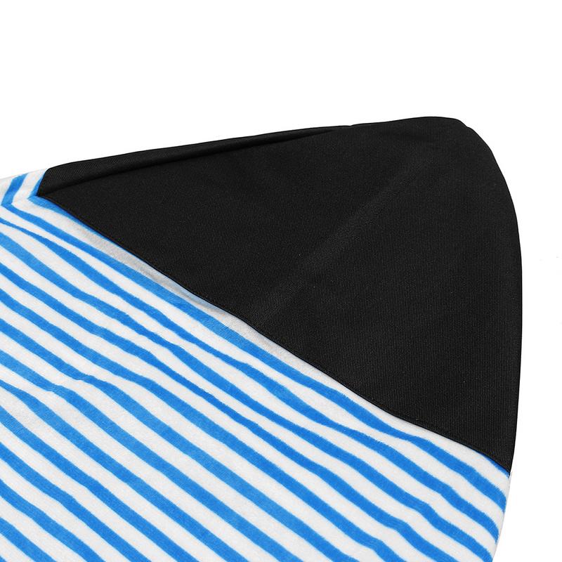 Surfbræt sokker cover 6.3 " /6.6 " /7 " surfbræt beskyttende taske opbevaringstaske vandsport til shortboard funboard surfing sport