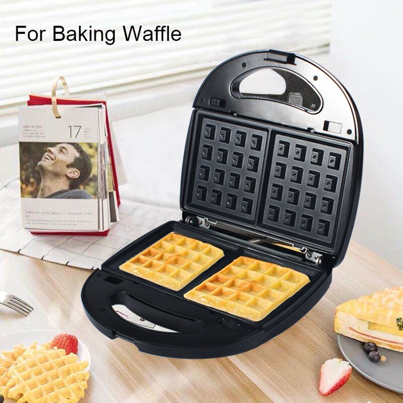Household Optional Baking Pan Multifunction Electric Waffle Maker Doughnut Sandwich Machine Walnut Cake Oven Toaster Grill