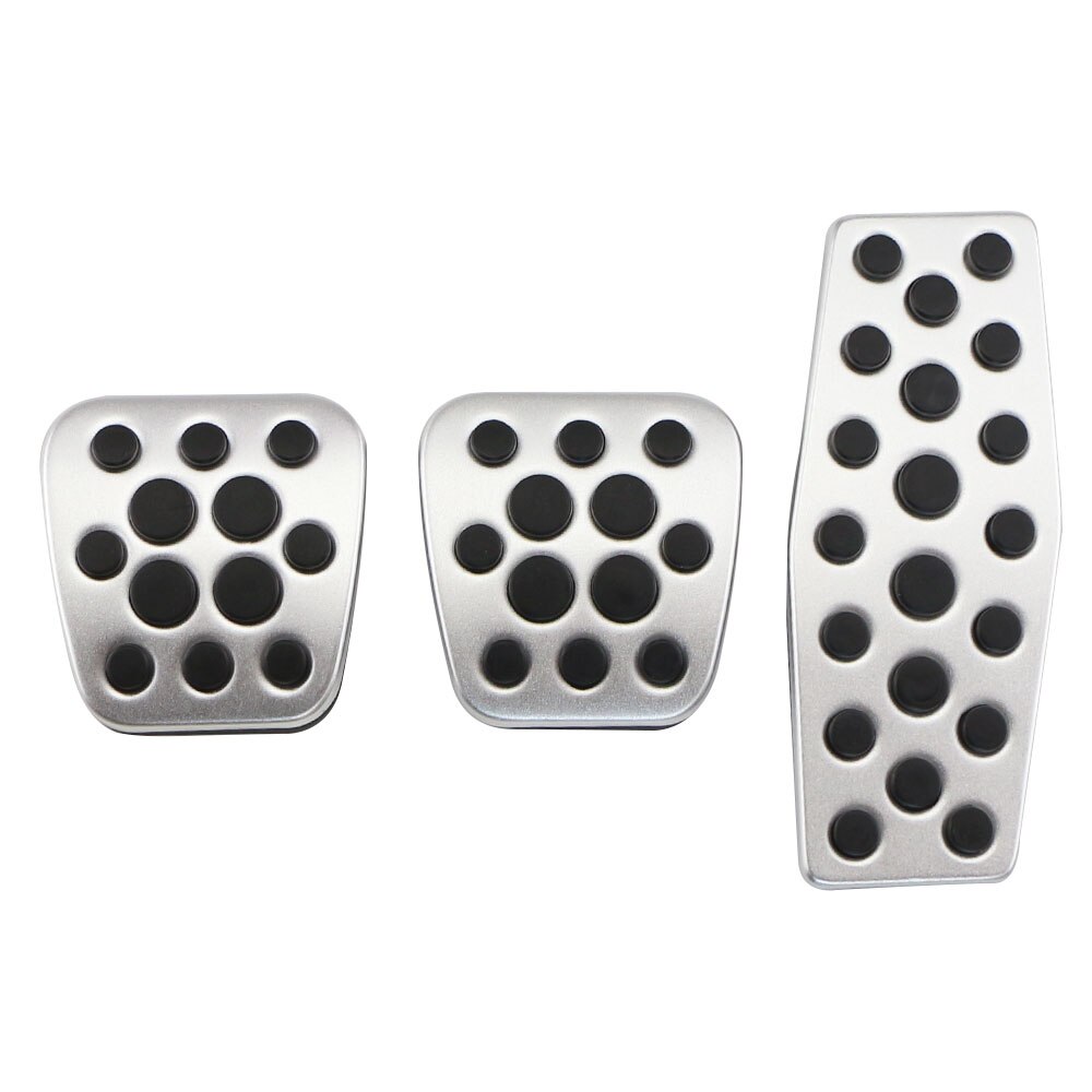 Pedales de coche para acelerador, cubierta de Pedal de freno de Gas para Opel Mokka Astra J H GTC Insignia MK1 para Vauxhall Astral MK6 Insignia MK1: MT Without Rest