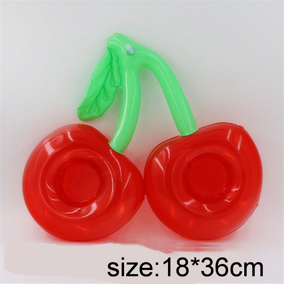 Flamingo mugghållare simbassäng leksaker för baby barn pool drink hållare uppblåsbar donut float leksak pool spel party tillbehör: Färg 10