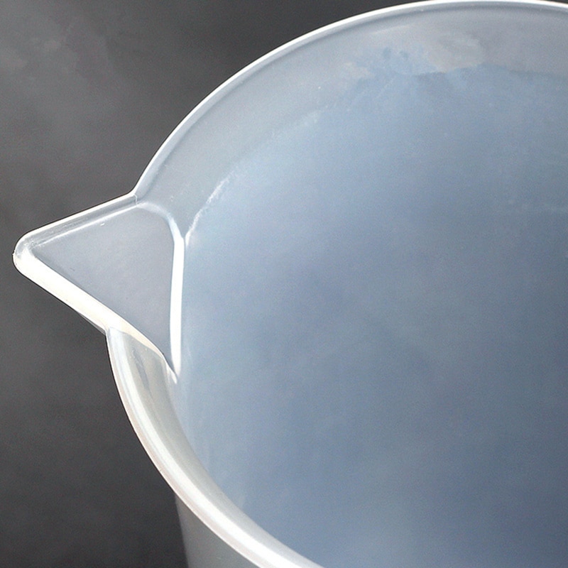 1Pc Measuring Cup100/250ml PP Plastic Cone Kitchen Measuring Cup Round Digital Thick Handle Kichen Tool For Cooking