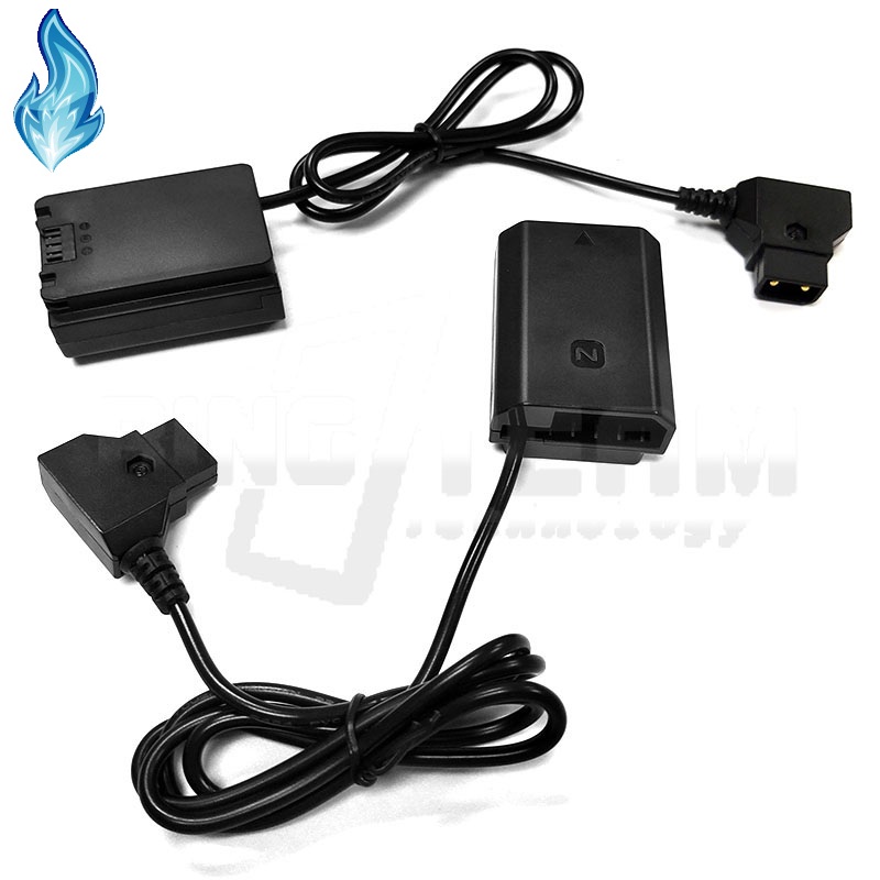 DTAP BTap PTap to NP-FZ100 NP FZ100 Dummy Battery DC Coupler for Sony Camera Alpha 9 A9 ILCE-9 ILCE-7M3 A7RIII A7 III Alpha 1