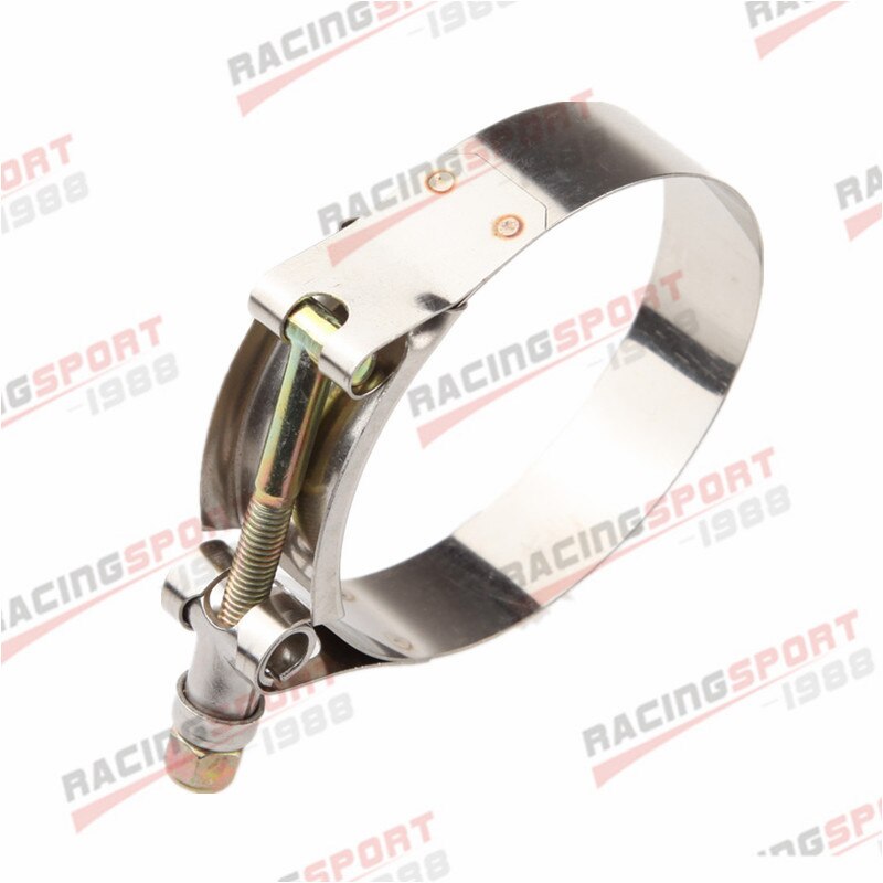3.25 &quot; tommers turbo rør slangekobling t-bolt klemme rustfritt stål 86/94mm