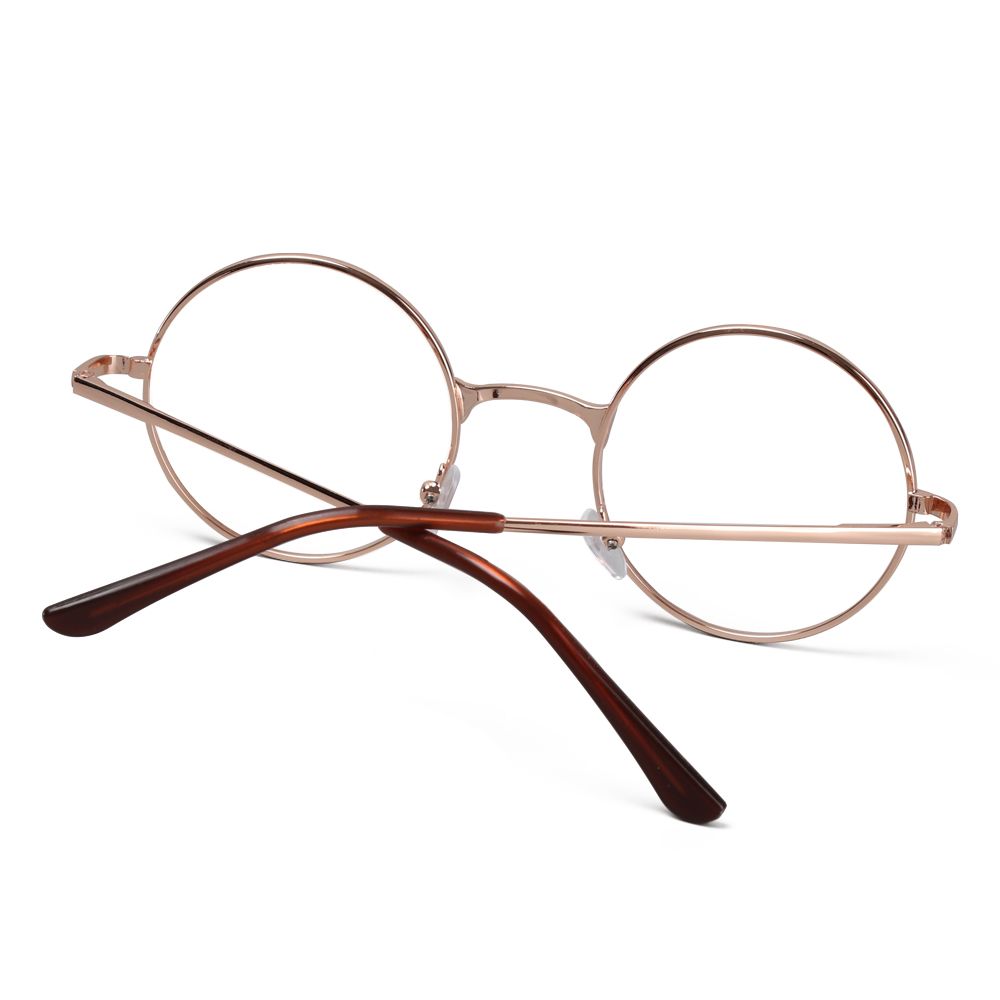 Gafas de lectura redondas de Metal con bisagra de resorte, lentes Retro Para presbicia, cuidado de la visión + 1,00 ~ + 4,0 dioptrías, montura de Metal