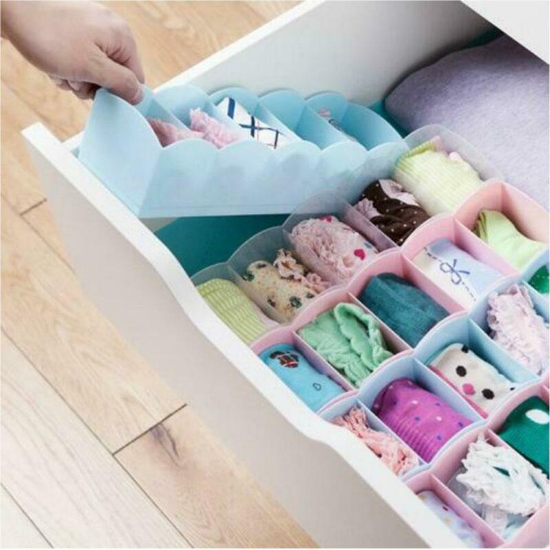 Neue Multi-funktion Lagerung Box Kleidung Organizer Unterwäsche Socken Bh Krawatten Desktop Schublade