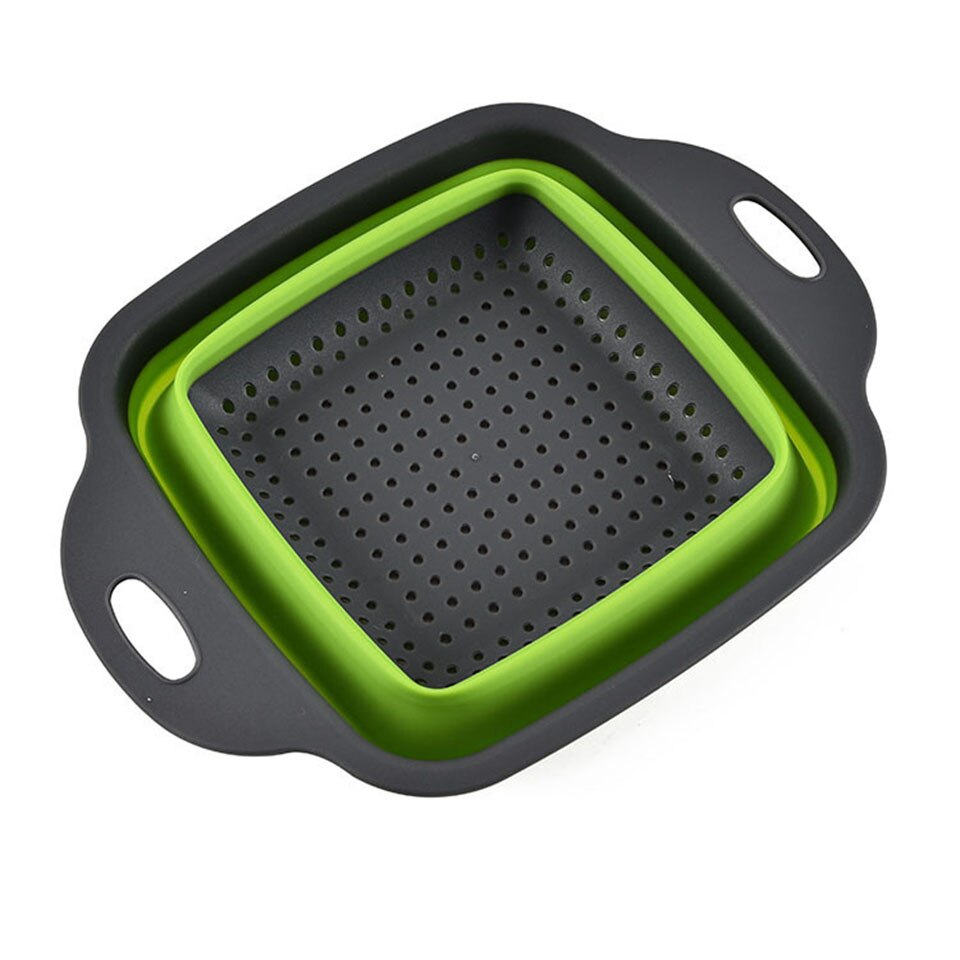Passoire pliable passoire pliante pour drainer les légumes fruits cuisine Durable pliable trémie filtre panier