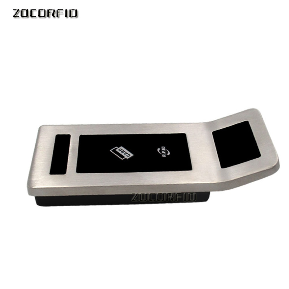 Stainless steel RFID Electronic locker 125khz RFID Smart door lock for cabinet locker sauna and office hotel home swimming pool