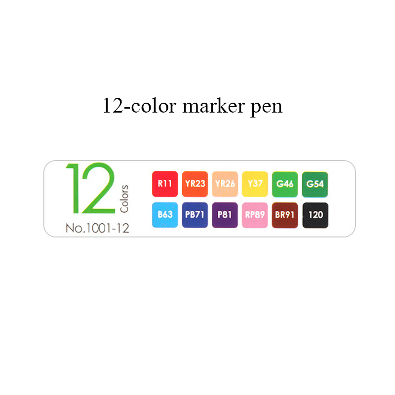 Acryl-Marker Set - 12/24/48 Farben Schnell Trocknend