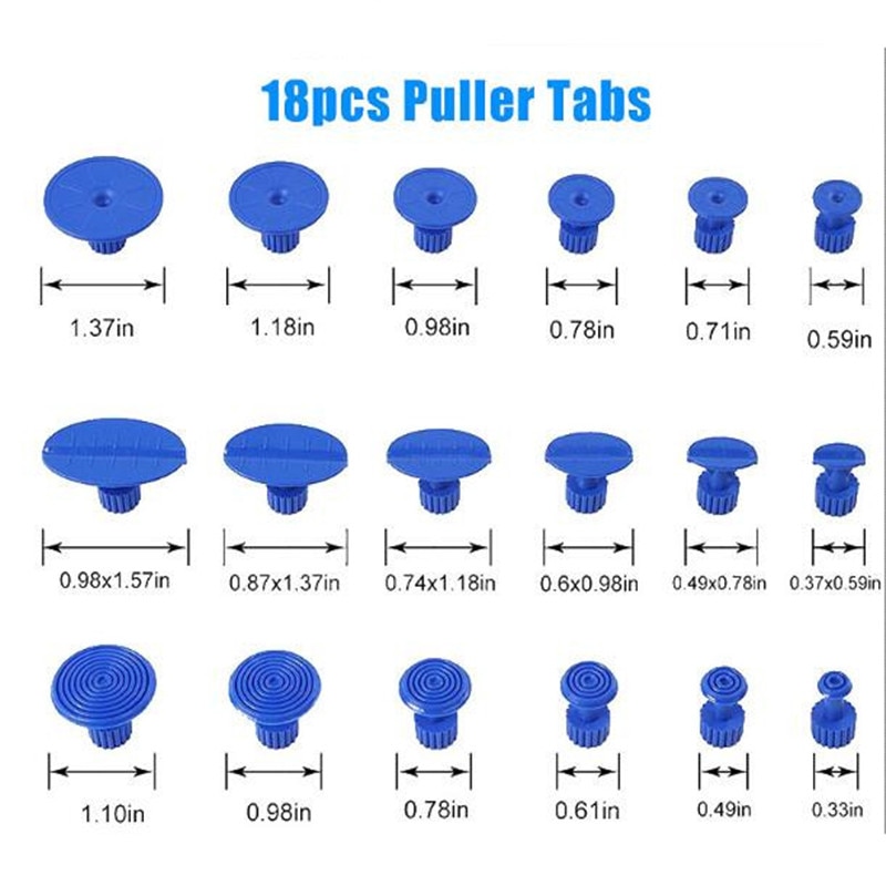 Bilreparasjonsverktøy håndverktøysett praktisk maskinvare trebearbeidingsverktøy bulkløfter biler reparere avtrekker skabb tapper haglfjerning