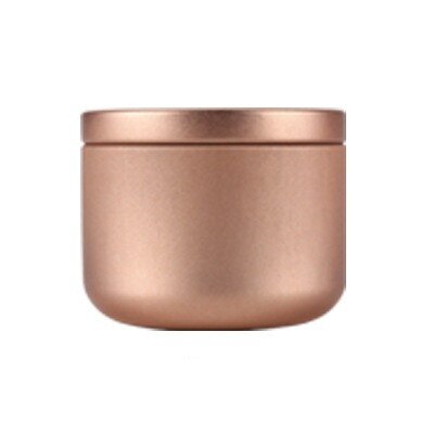 Mini caja de almacenamiento de Metal para té, latas de café en polvo selladas, latas pequeñas de viaje, envases de lata, caja de embalaje de té: gold