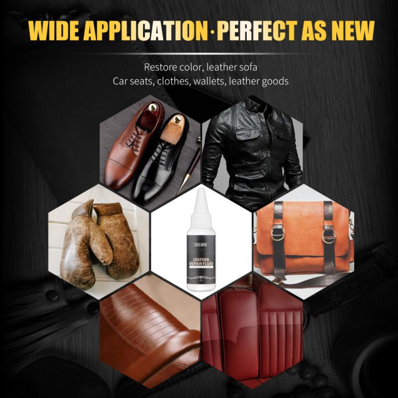 30ml Leather Strong Adhesive Leather Soft Glue Repair Leather Cracks Refurbishment Repair Fluid Leathercraft Accessories