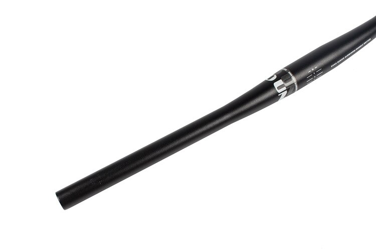 UNO – guidon de vtt en alliage d'aluminium, Logo blanc, barre à une forme, 31.8x640/680/700/720/740mm
