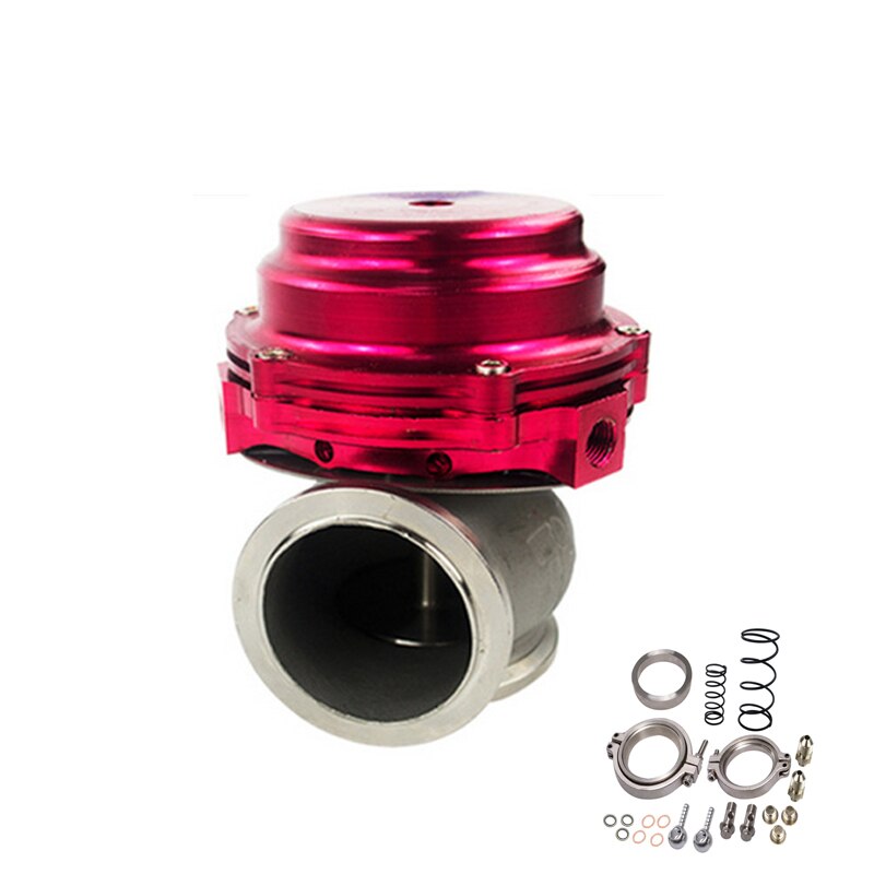 Acqua di Raffreddamento 44 millimetri Wastegate Esterna Turbo Con Flangia/Ferramenteria E Attrezzi MV-R V44 raffreddato ad Acqua Nero/Rosso: Red