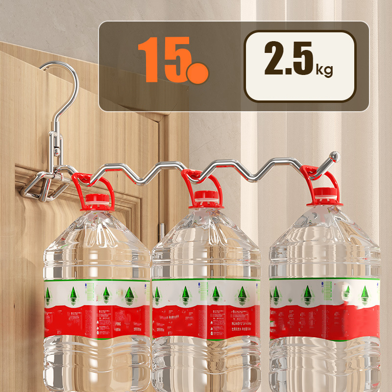 Portable Clothes Drying Rack Foldable Clothes Hanger Travel Hotel Wardrobe Drawer Door Mounted Punch-free Cloth Drying Rack