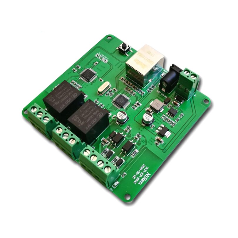 Industriële Ethernet Ip Netwerk Remote Controlled 2 Kanaals Netwerk Relais Smart Home Schakelaar: kit3