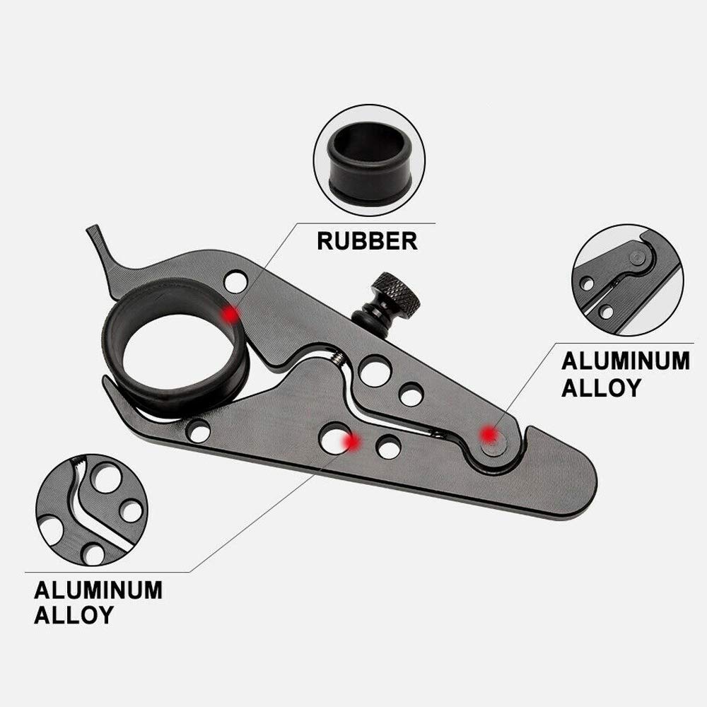 Universal CNC Motorcycle Cruise Control Throttle Lock Assist Motorbike Throttle Control Lock Hand Grips Assist Part