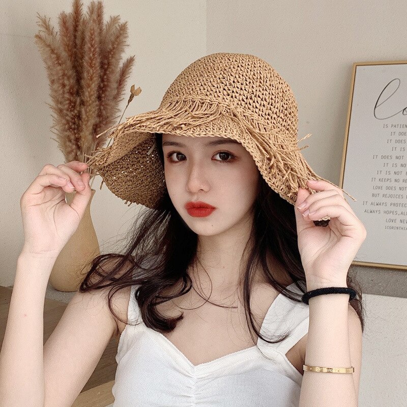 Chapeau De Soleil Femme Réglable 56-62 Cm - Bleu - Polyester - Neuf Avec étiquettes