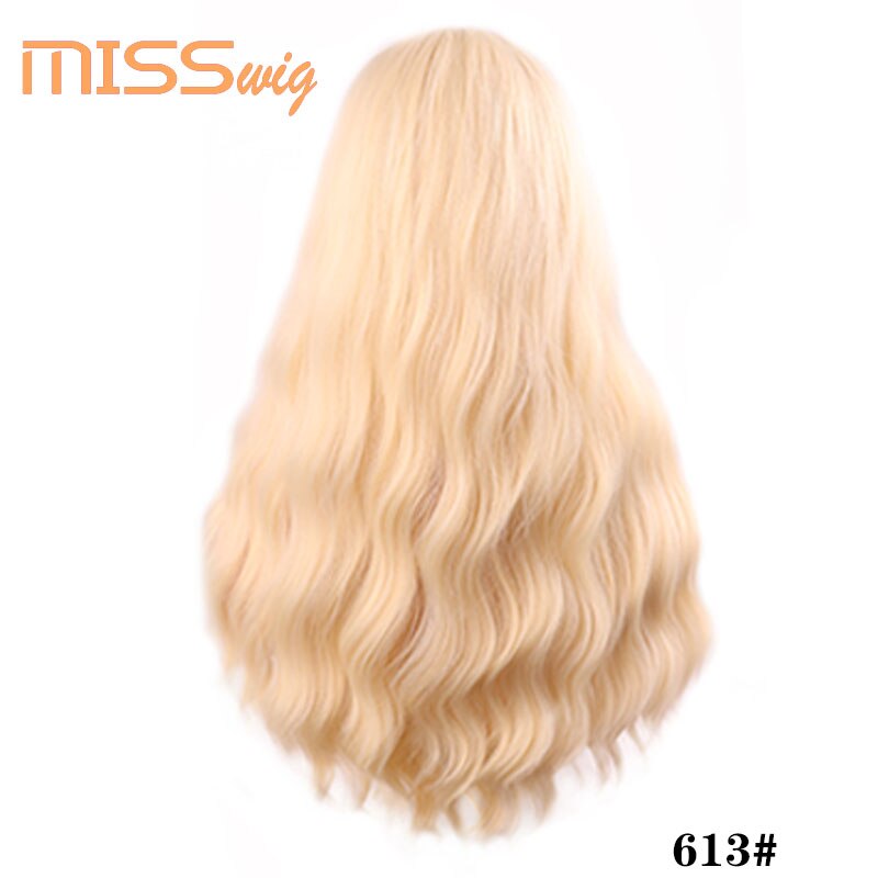 Miss Pruik Lange Golf Pony Zwart Bruin 8 Kleuren Beschikbaar Pruiken Voor Vrouwen Synthetisch Haar Hoge Temperatuur Fiber: NC/4HL