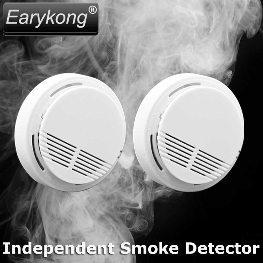 independent Smoke detector, When detect enough smoke, it will beep alarm,