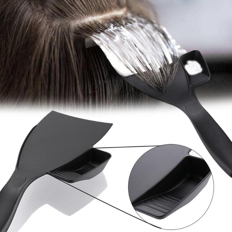 2in1 Pro Hair Dyeing Board Bowl DIY Hair Coloring Tint Coating Plate Tool Barber Accessories Hairdressing Supplies