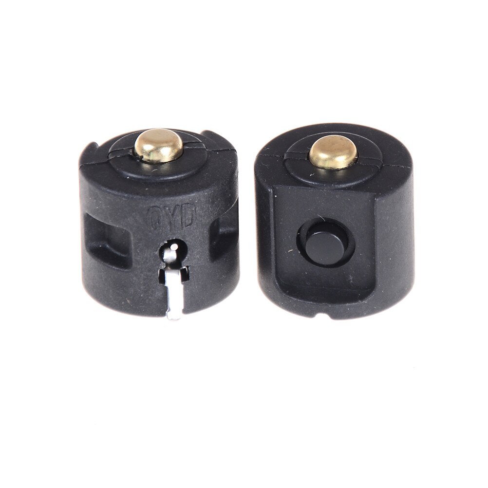 Interruptores de botón redondo/plano de , 22mm de diámetro, interruptor Central de linterna, piezas centrales