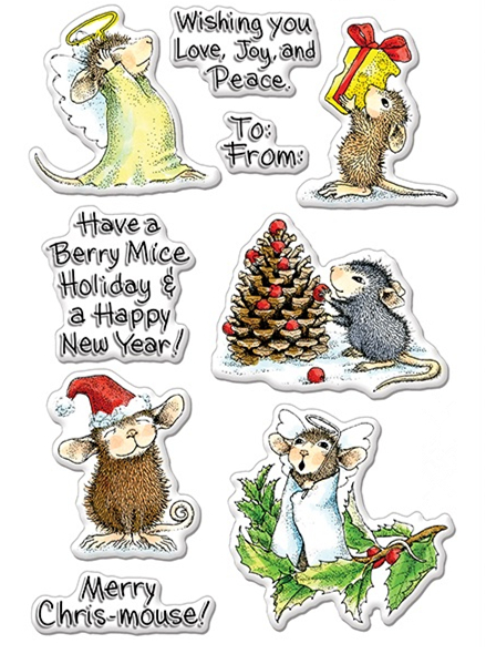 Mus genomskinlig stämpel för scrapbooking transparent silikongummi gör-det-själv fotoalbum dekor 8821