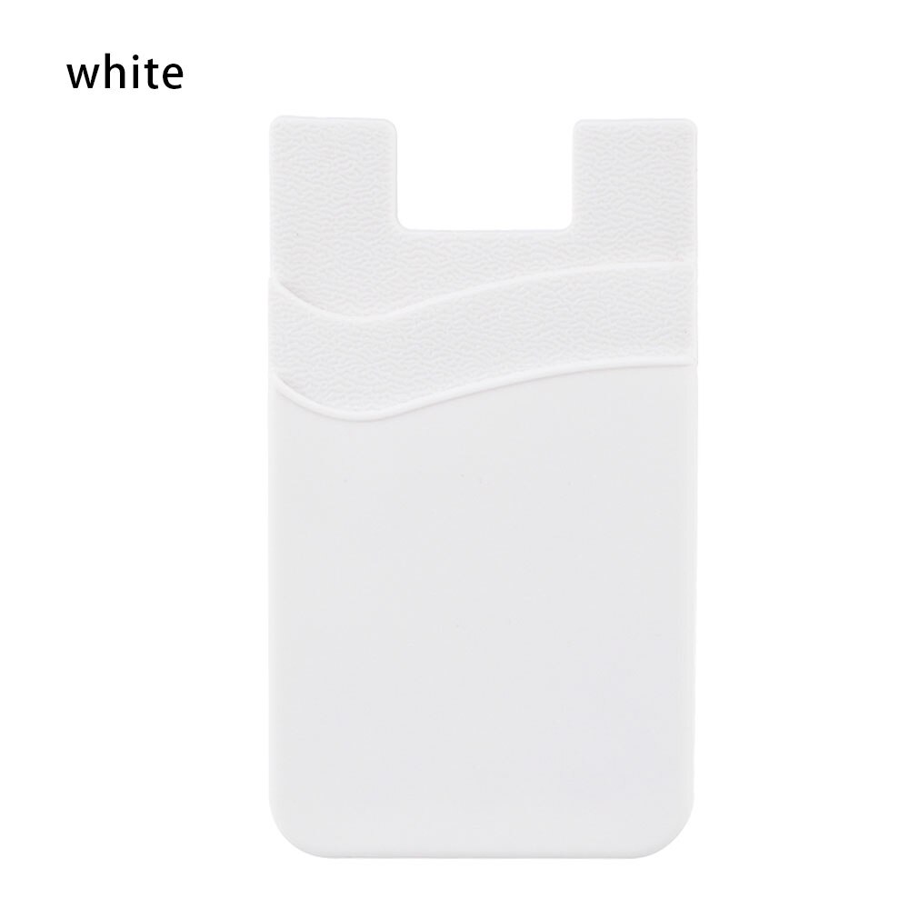 Stick-On Silicone Credit Card Holder – Universal Mobile Phone Pocket Wallet
