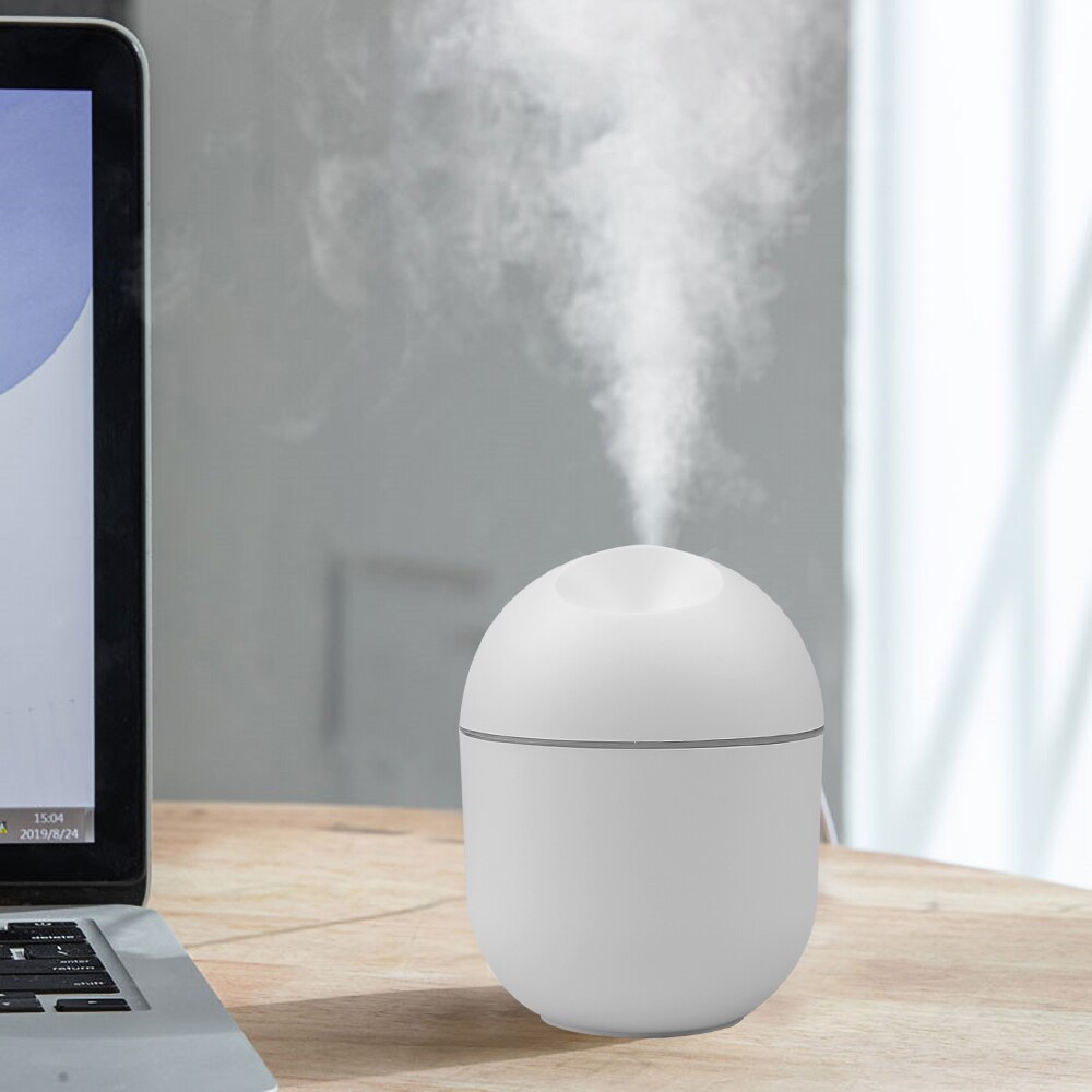 Ultrasonic Mini Air Humidifier 200ML Aroma Essential Oil Diffuser for Home Car USB Fogger Mist Maker with LED Night Lamp