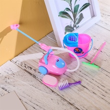 9 Pcs Kinderen Educatief Speelgoed Cleaner Ware Borstel Speelgoed Plastic Huis Keuken Schoonmaken Tool Meubels Borstel