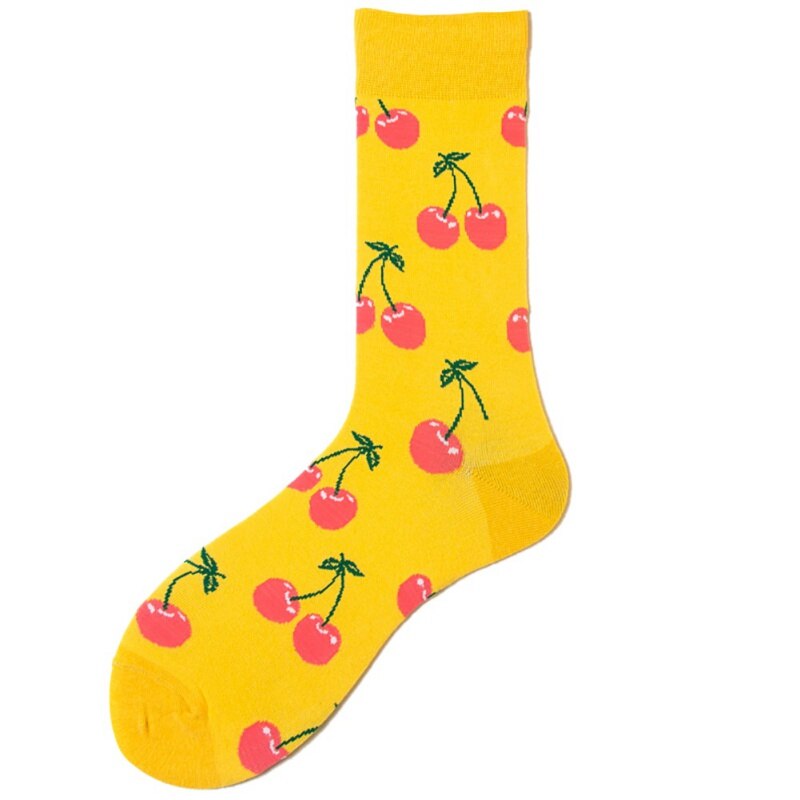 Frauen Männer Bunte Obst Muster Sport Socken Nette Lustige Casual Crew Baumwolle Socken Reise Wandern Laufen Walking Schuhe: 8