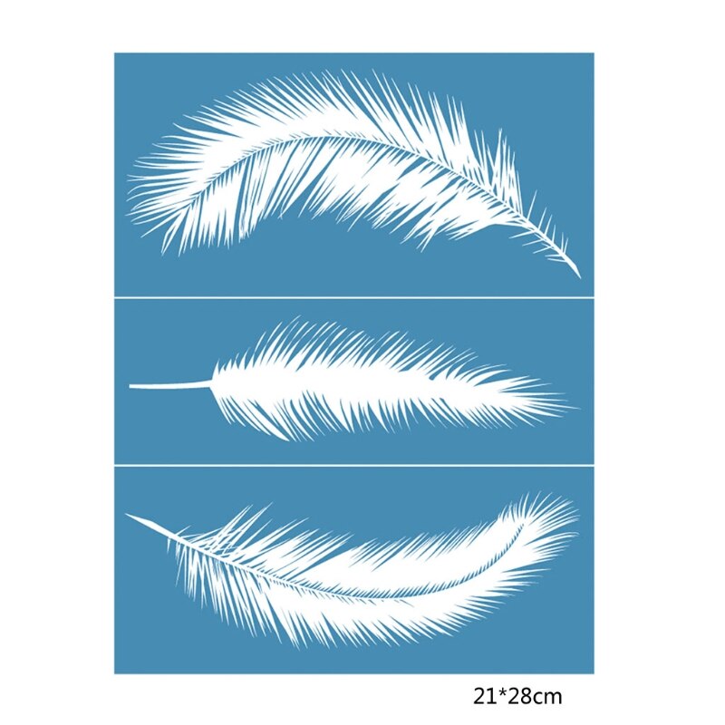 Selbstklebende Siebdruck-Schablonen - Wiederverwendbare Vorlagen Für Textildruck