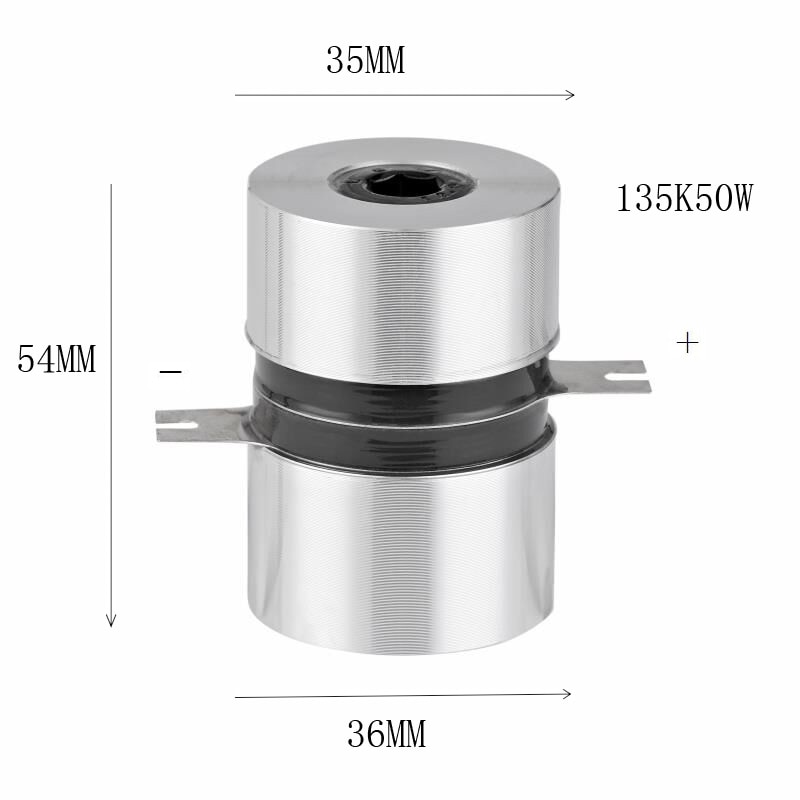 135khz/50W High frequency ultrasonic transducer, ultrasonic cleaning transducer,Ultrasonic vibration transducer for