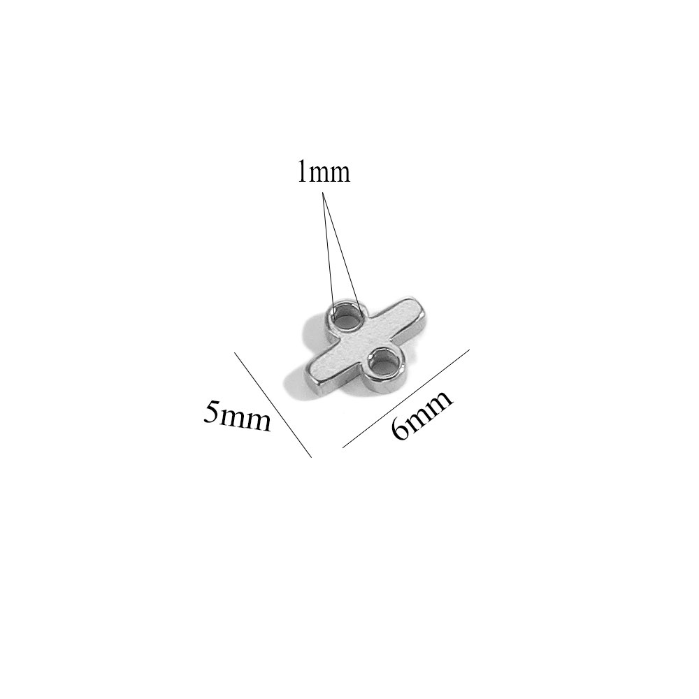 20 stuks ketting armband laag sluiting hanger borgtocht connector DIY roestvrijstalen connectoren sluitingen voor sieraden maken benodigdheden: WHITE