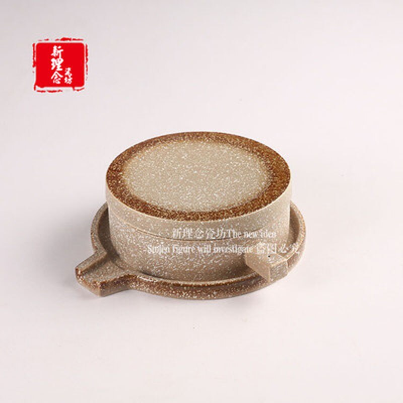 Fancity Creatieve Japanse Soep Cup Soepkom Met Deksel Stone Ground Tofu Pot Keramische Servies Isolatie Kom Soeppan Restauran: 1