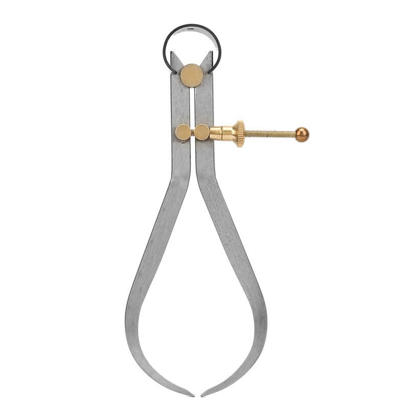Outside Spring Calipers Spring Divider Calipers Leg Spring Calipers Carbon Steel for Making Leather Mechanical Process: Default Title
