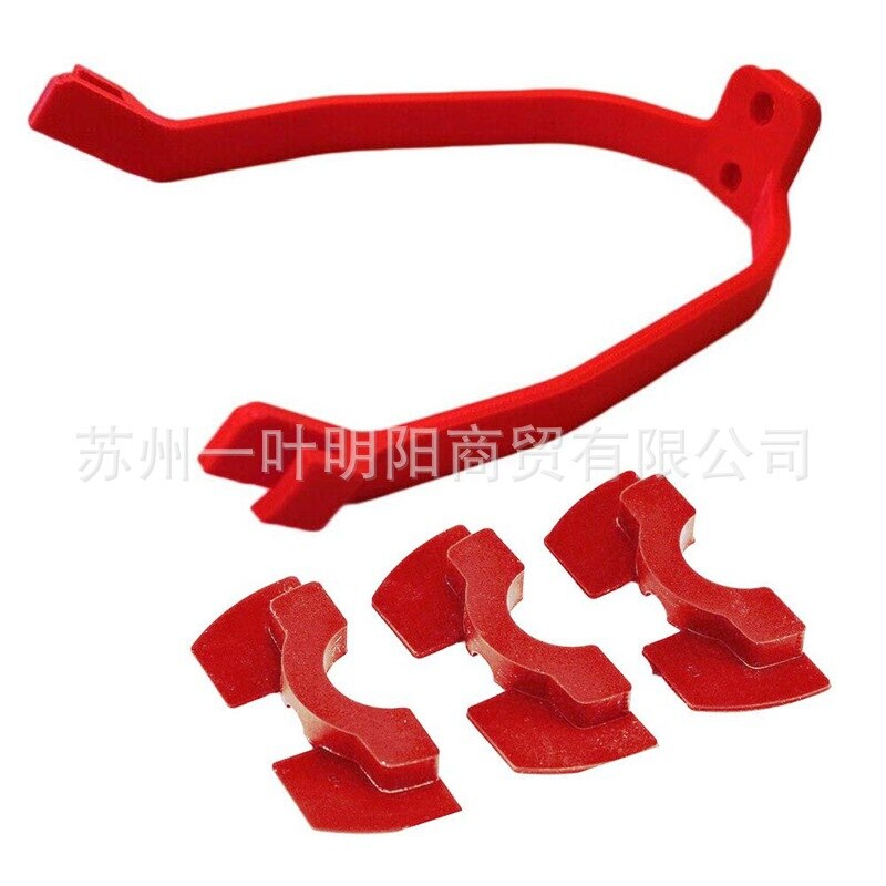 Applicable Millet Scooter Foot Brace Heightening Insole Splasher Heightening Insole Fastener M365 Scooter Combination Accessorie: Red